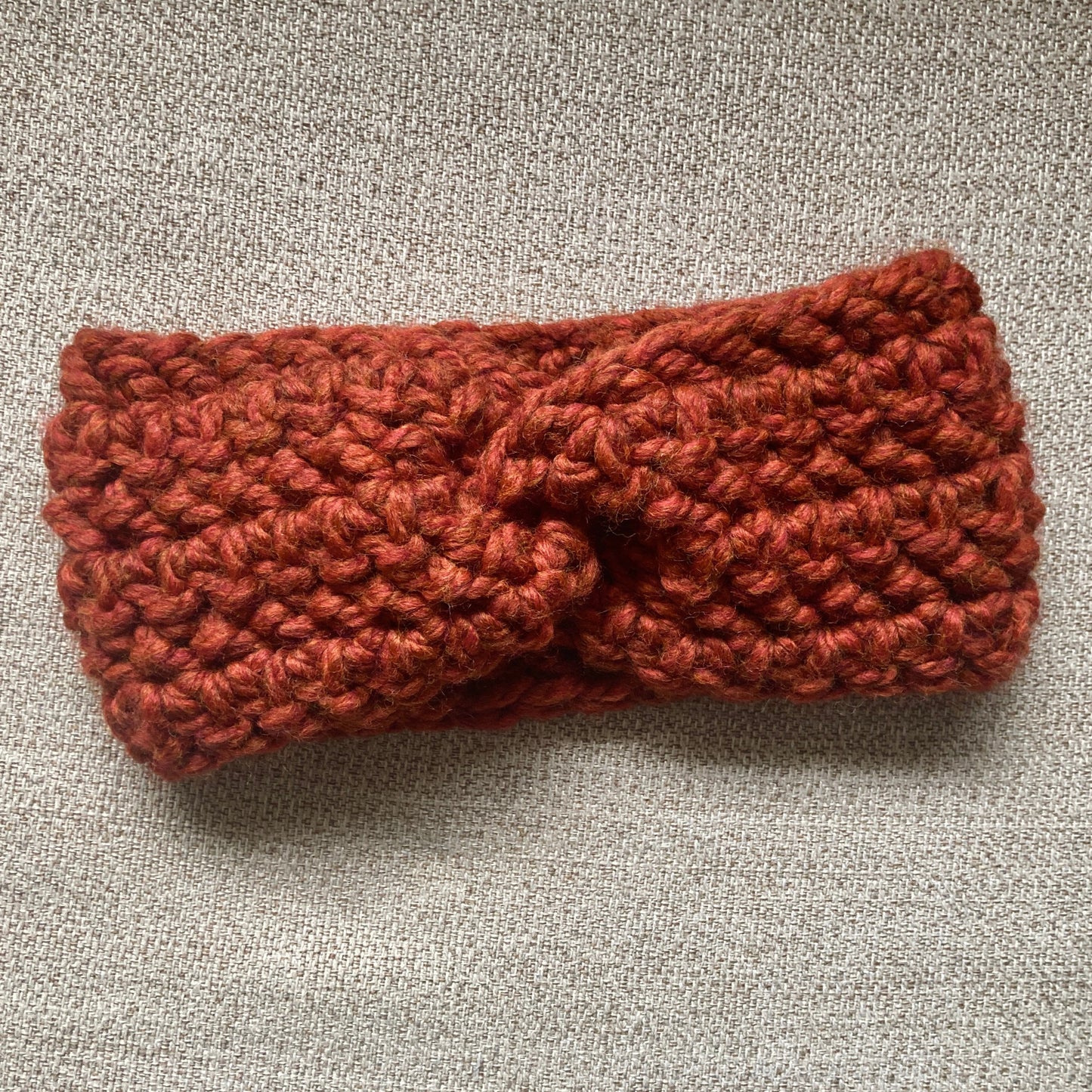 Elizabeth Crochet Headband Twist (PATTERN)