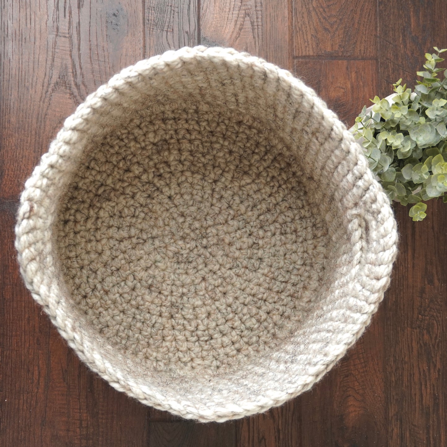 The Cheryl Crochet Basket - Large