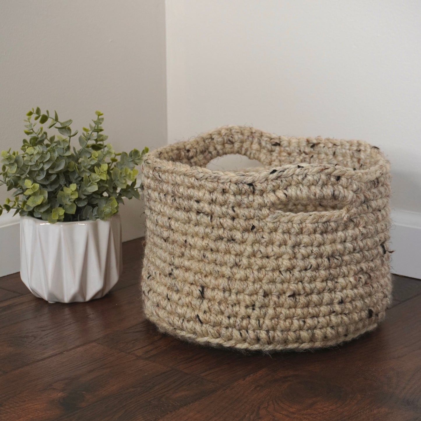 The Cheryl Crochet Basket - Medium