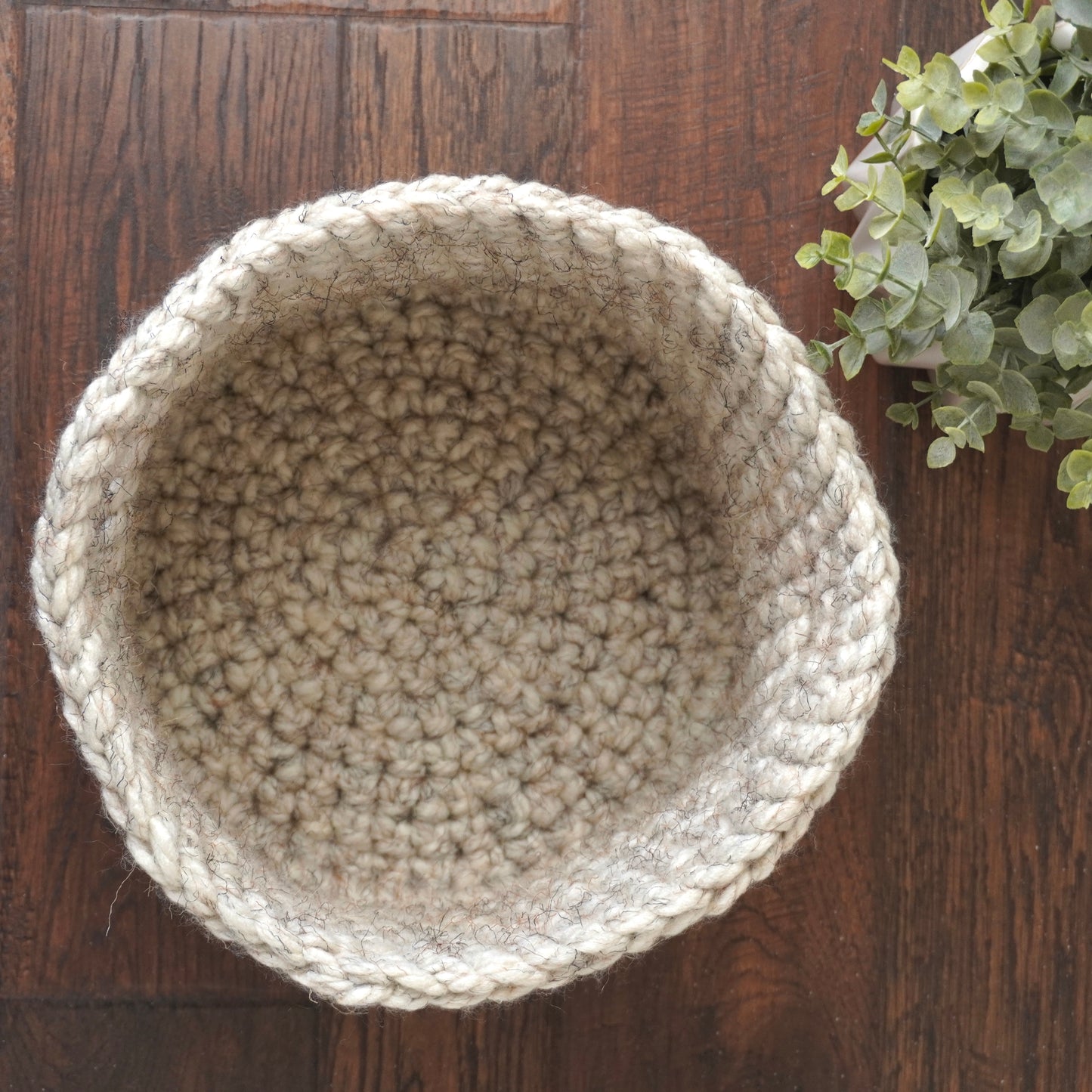 The Cheryl Crochet Basket - Small