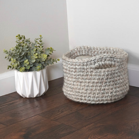 The Cheryl Crochet Basket - Small