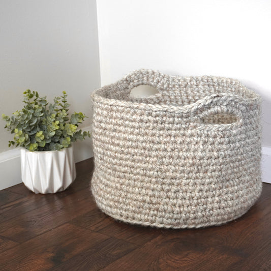 The Cheryl Crochet Basket - Large