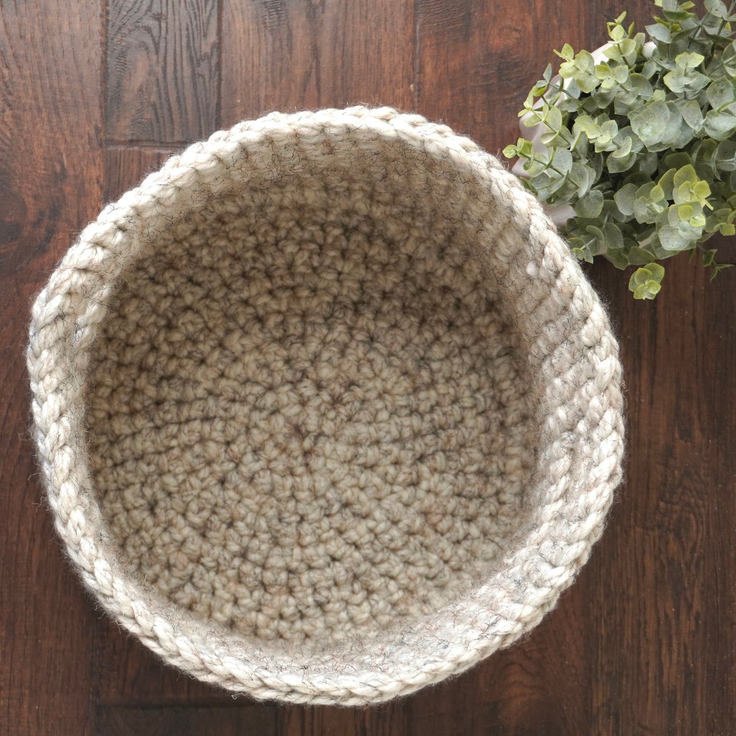 The Cheryl Crochet Basket - Medium