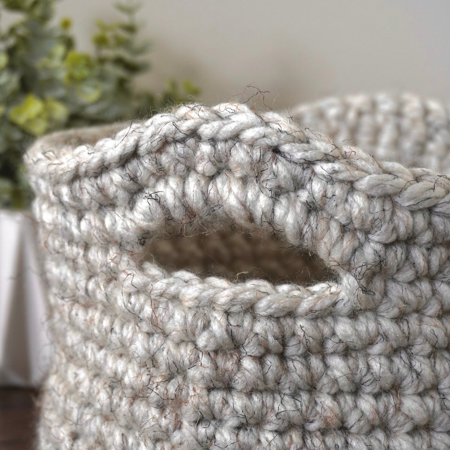 The Cheryl Crochet Basket - Small