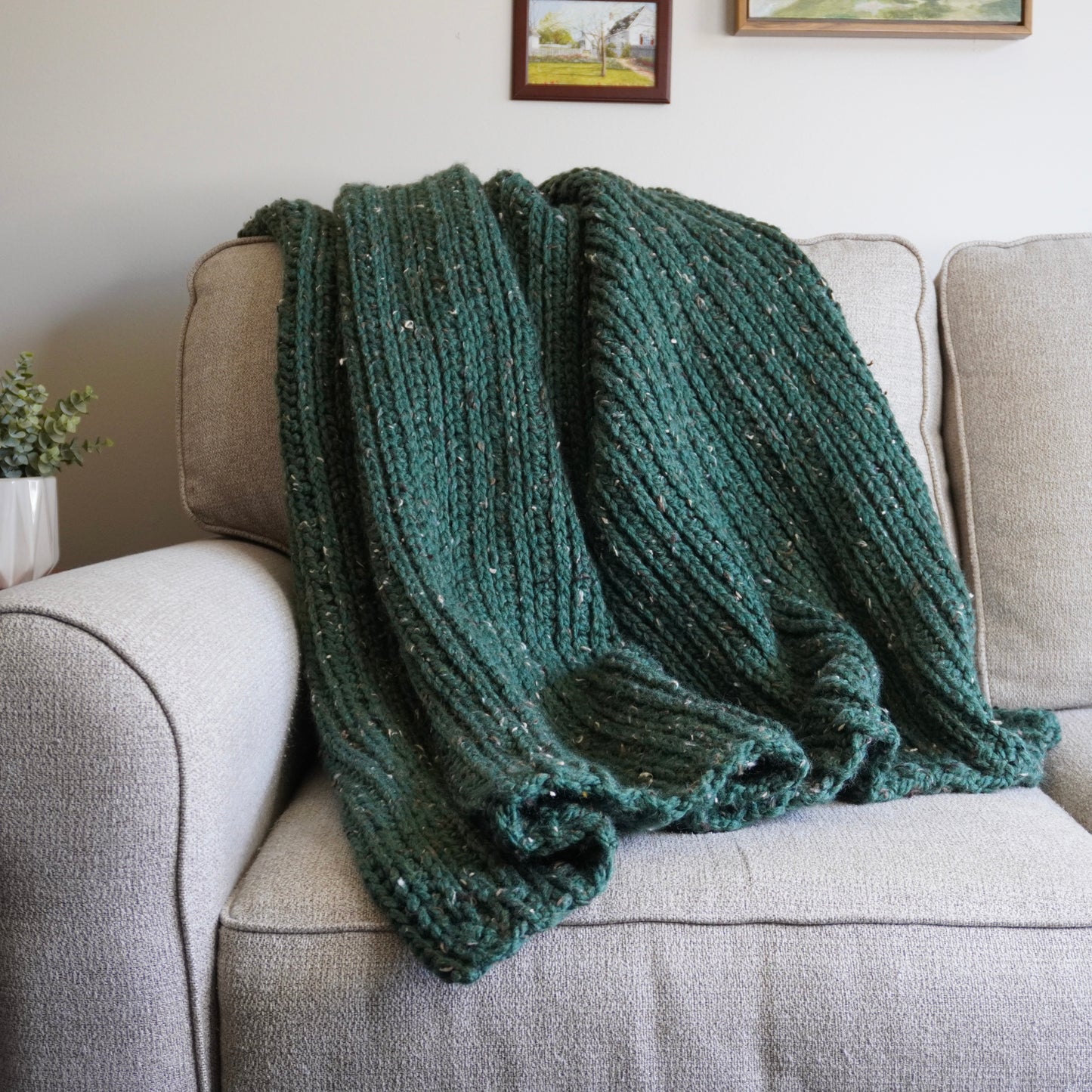 The Celeste Crochet Throw Blanket