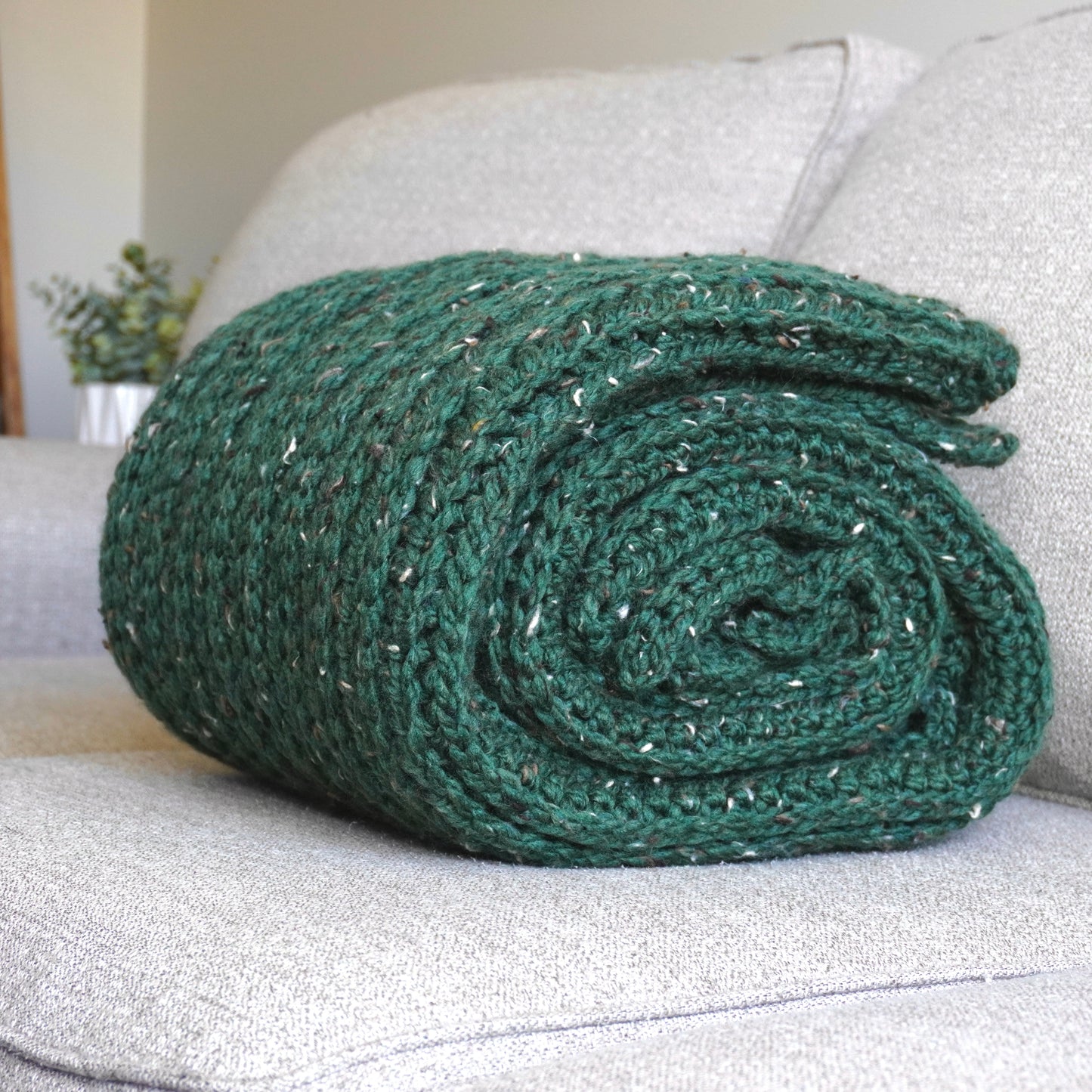 The Celeste Crochet Throw Blanket