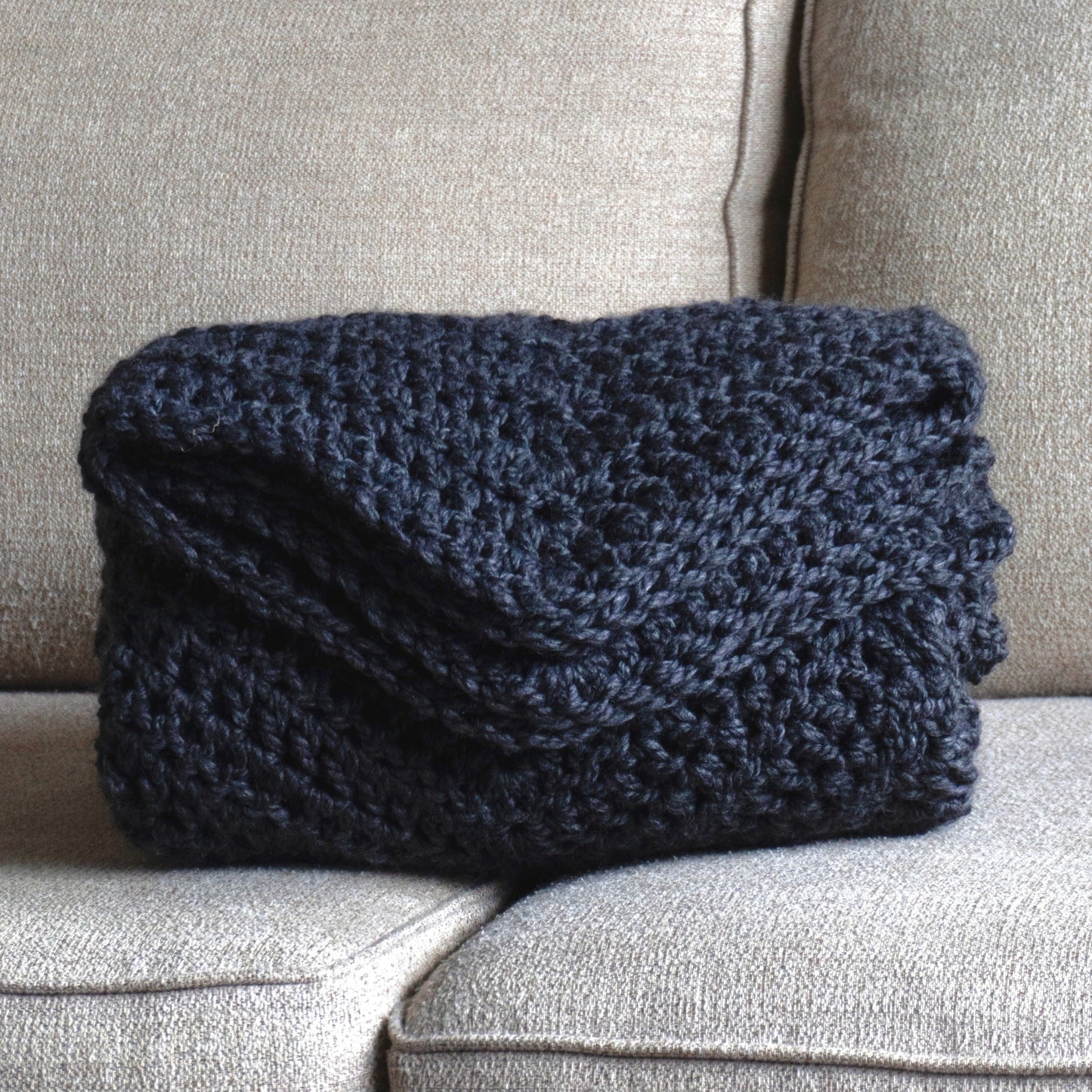 The Lynn Crochet Throw Blanket