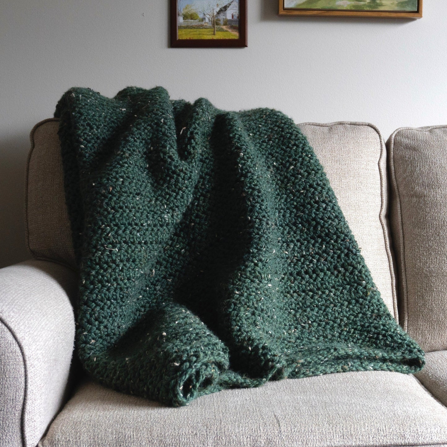 The Elizabeth Crochet Throw Blanket