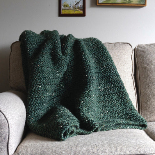 The Elizabeth Crochet Throw Blanket